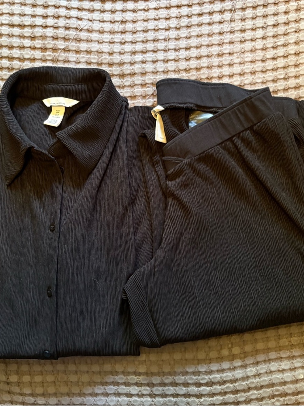 H&M textured Maternity Set